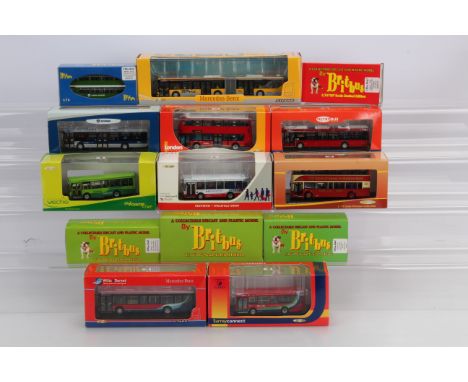 Creative Master Northcord and Britbus Model Buses, all boxed/cased 1:76 scale, Creative Master Northcord, single deckers, UKB