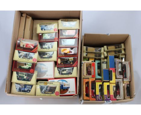 Modern Diecast Prewar Mainly Commercial Vehicles, all boxed, Matchbox Models of Yesteryear, yellow/blue box (2), two tone pin