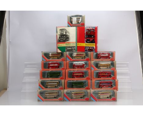 Exclusive First Editions 1:76 Scale Routemasters, all boxed, Routemaster Series (8) 32101, 32001, 31901, 31902, 31801, 31501,