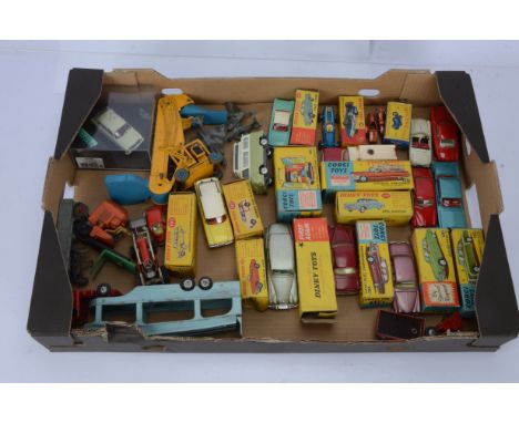 Mainly Postwar Diecast Corgi and Dinky Private and Commercial Vehicles, boxed Corgi, 420 Ford Thames Airborne caravan, 437 Su