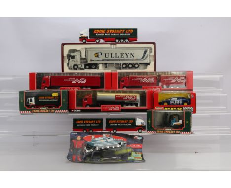 Modern Diecast Haulage Vehicles Captain Scarlett and Matchbox SCX Slot Car, boxed Corgi, CC13823 Hauliers of Renown, Mercedes