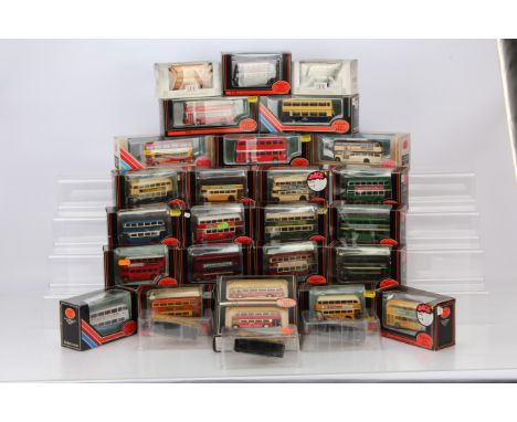 Exclusive First Editions 1:76 Scale Midlands and Other Double Deck Buses, mainly  boxed, all different, includes Scotland, Wa