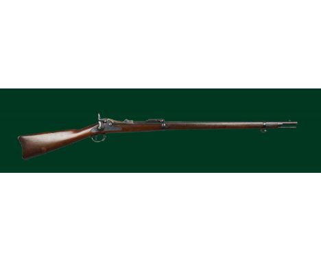  ƑU.S. Armory and Arsenal Springfield: a 45-70 Model 1884 'Trapdoor' service rifle, serial number 460200, barrel 32.5 in., Bu