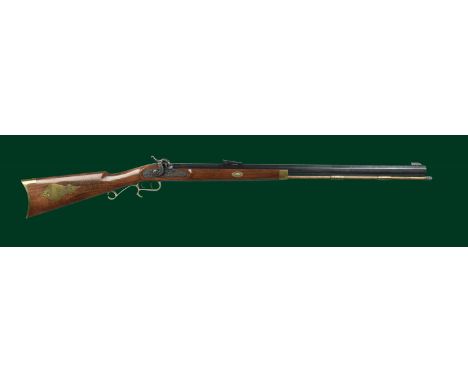  ƑThompson/Centre Arms: a .50 'Hawken' percussion muzzle-loading rifle, serial number 511793, heavy octagonal barrel 28 in., 