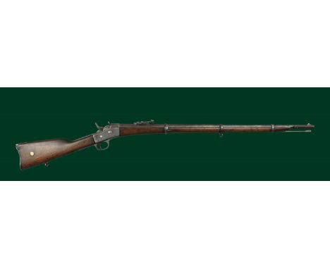 Remington: an 11.7x51.6mmR Danish Remington rolling block service rifle, serial number 1789, barrel 35.3 in, tangent/ladder b