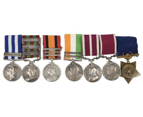 The Meritorious Service Medal group of seven to Sergeant Henry Powell, King's Own Scottish Borderers: Egypt and Sudan, undate