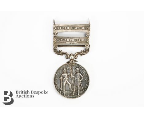 Victorian India General Service medal, named to 4135 Pte W. Taylor 2nd Battalion Oxfordshire Light Infantry, with a clasp for