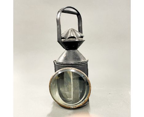 Railway interest: A railway signalling lamp, H. 33cm.
