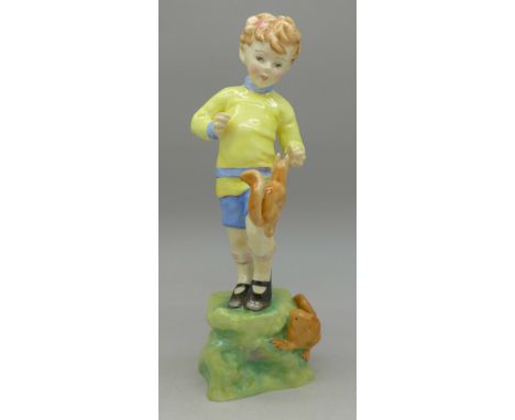 A Royal Worcester figure, modelled by F.G. Doughty, October, 3417