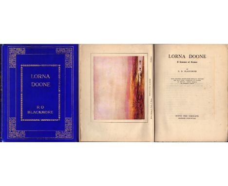 Lorna Doone, A Romance of Exmoor by R D Blackmore 1930s Hardback Book edition unknown with 520 pages published by Sampson Low