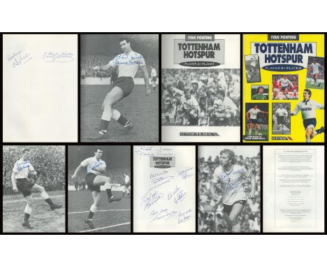 Multi signed Maurice Norman, Terry Dyson plus many others. Ivan Ponting Tottenham Hotspur Player by Player ' Guinness Publish