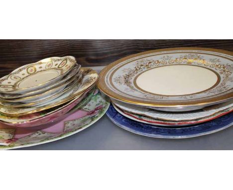 LOT OF MIXED CERAMIC PLATES
including Minton