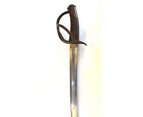 Militaria - French light cavalry troopers sword, Model 1822, with scabbard   Condition: 