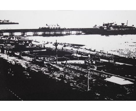 Roy Osborne, Limited Edition, No. 6 of 10, black and white print, ' Brighton ', signed, dated 1974, 24 x 40cm 