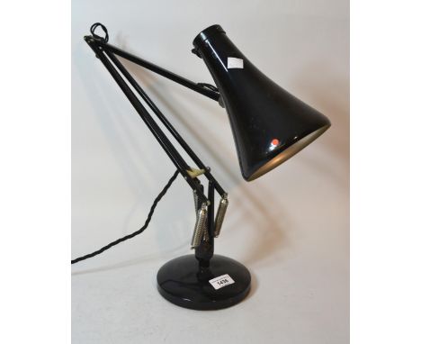 Herbert Terry, black Anglepoise lamp 