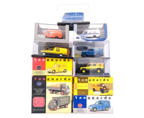 Corgi &amp; Lledo "Days Gone", a boxed group of mainly RAC/AA and similar Rescue Vehicles to include Corgi CC07406 Land Rover