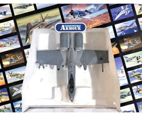 Franklin Mint Collection Armour 1/48th scale B11B918 A10 "Warthog". Although not checked for completeness, conditions general