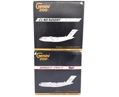 Gemini 200 a boxed 1/200 scale G2AFO265 Boeing C-17 Globemaster III along with G2AFO309 BoeingC-17 Globemaster III. Although 
