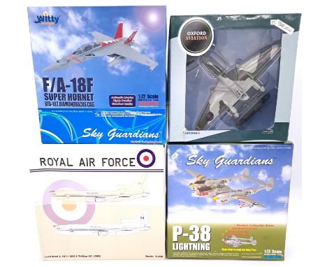 Sky Guardians (Witty Wings), Oxford Diecast and similar a boxed group of mixed scale military aircraft models to include Sky 