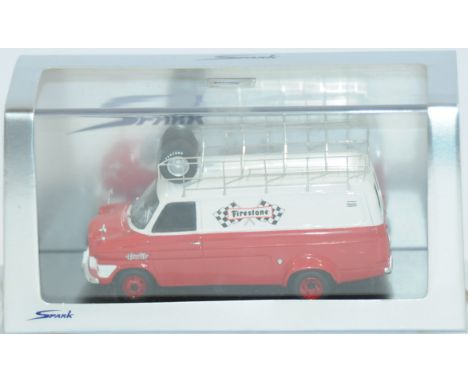 Spark (Minimax) 1/43 Scale S0275 Ford Transit 1972 "Firestone". Condition is Near Mint in Excellent case and sleeve. (1)