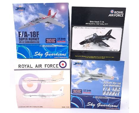 Sky Guardians (Witty Wings), Squadron Wings and similar a boxed group of mixed scale military aircraft models to include Squa