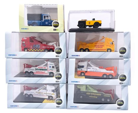 Oxford Diecast, a boxed group comprising of Oxford Haulage, Oxford Commercials &amp; Oxford Roadshow to include SCA01REC (Hau