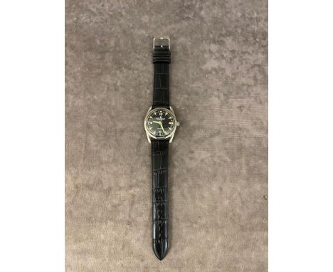 A vintage Jaeger-LeCoultre gents club automatic watch