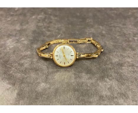 A 9ct gold ladies Rotary watch 12.6 grams