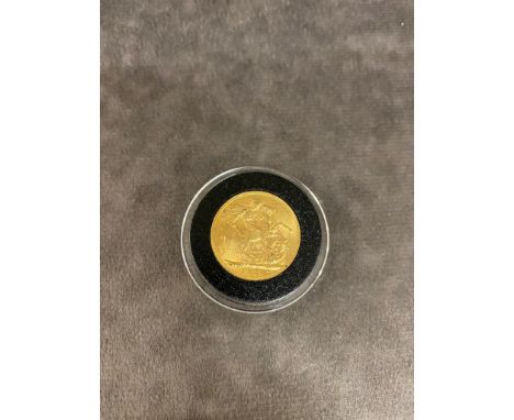 A 1913 George lV full sovereign, BP mark in good clean condition