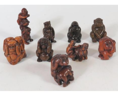 A Collection of Modern Netsuke 