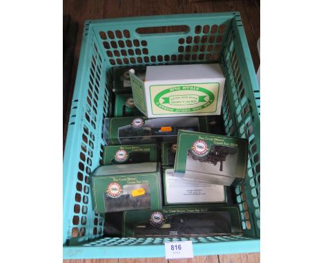 A Collection of Oxford The Great Dorset Steam Fair Steam Engine Models Boxed 