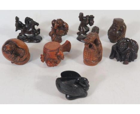 A Collection of Modern Netsuke 