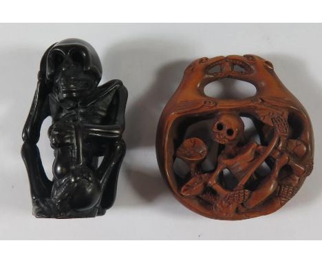 Two Modern Netsuke 