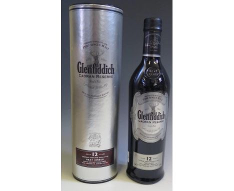 A Bottle of Glenfiddich Caoran Reserve Scotch Whisky 