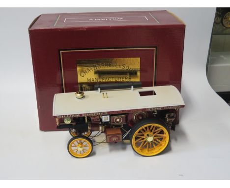 A Midsummer Models No.3610 Burrell Scenic Showman's Engine WILLIAM V Boxed 