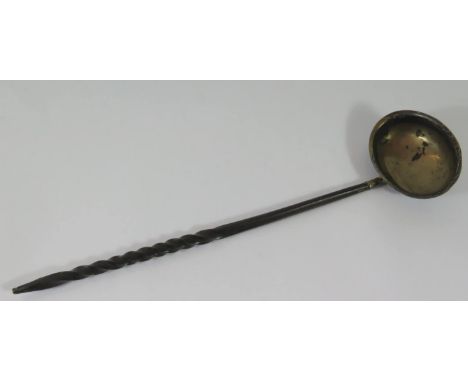 A George III Silver Toddy Ladle, London 1790, 30cm
