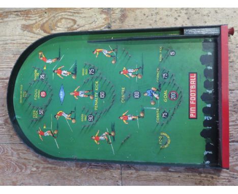 A Pin Football Bagatelle Game 