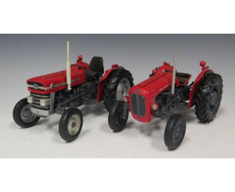 2 Universal Hobbies Massey Ferguson Scale Model Tractors 