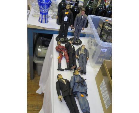 A Selection of James Bond Figures 