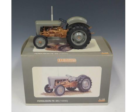 A Universal Hobbies Ferguson FE 35 1956 Scale Model Tractor 1/16 Boxed 