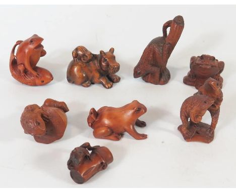 A Collection of Modern Netsuke 