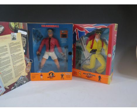 Two James Bond Action Man Figures Boxed 