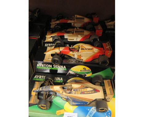 Four Minichamps Formula 1 Scale Model Cars 1/18 Boxed. Faults 