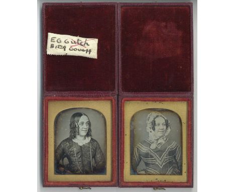 A Family Collection of Cased Photographs,daguerreotypes and ambrotypes of the related Gutch, Dean and Hancock families, with 