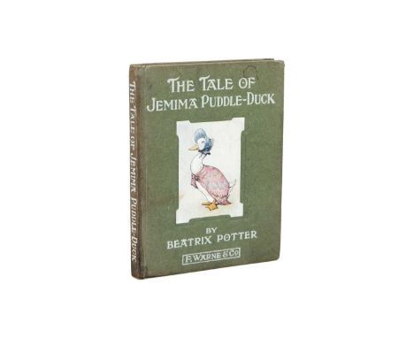 Potter (Beatrix). The Tale of Jemima Puddle Duck, 1st trade edition, 1908Potter (Beatrix). The Tale of Jemima Puddle Duck, 1s