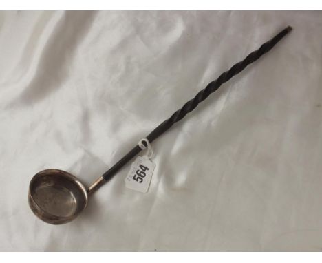 Georgian toddy ladle, apparently unmarked    