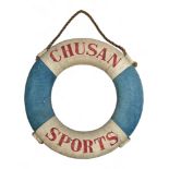 Vintage Chusan Sportrettungsring Ø 75cm