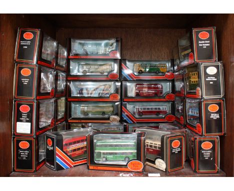 Exclusive First Editions, a collection of die cast single and double decker buses, including Bristol MW Coach South Midlands,