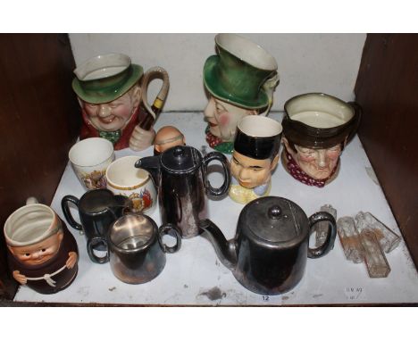 SECTION 12. A four piece Walker and Hall silver plated tea set, comprising tea pot, hot water jug, sugar bowl and milk jug, t