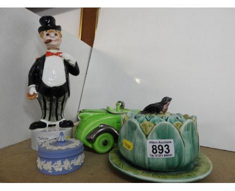 Musical Decanter, Novelty Teapot and Others 